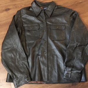 Vintage Liz Claiborne Brown Lesther Jacket sz L